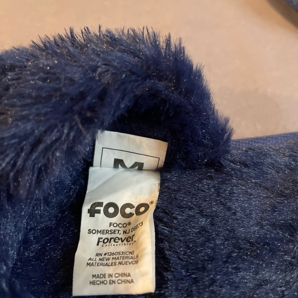 Seattle Seahawks Faux Fur Slip On Slippers‎ NFL Womens Size M 7-8 - Picture 4 of 5